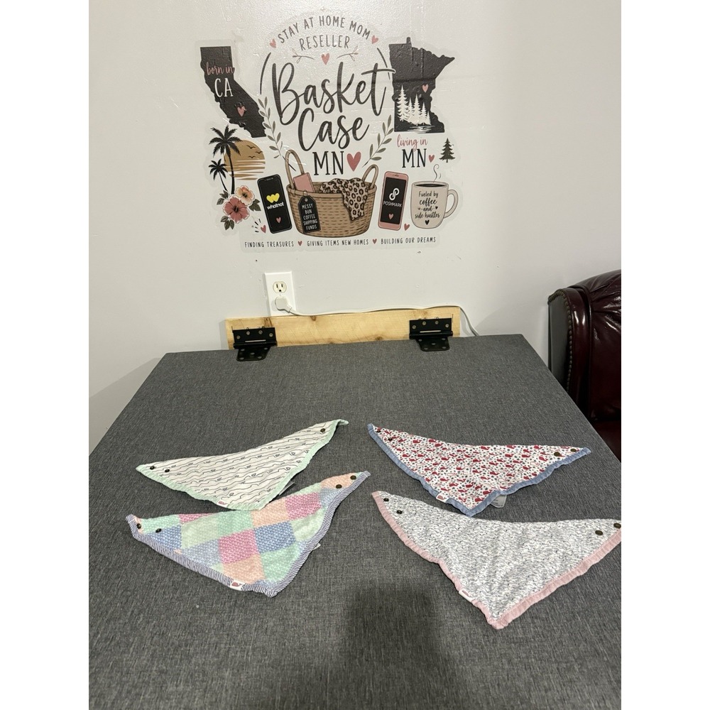 Vineyard Vines for Target Baby Bandana Drool Bibs Snap Adjustable 4 Pack